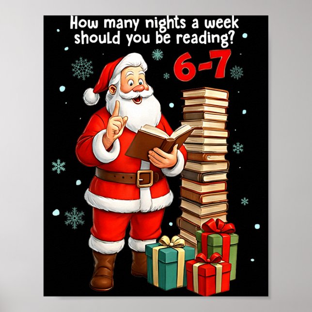67 How Many Nights A Week Should You Be Reading 6- Poster (Front)