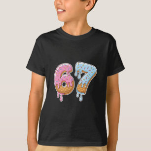 67 Ice Cream 67 Meme Funny Six Seven Gen Alpha Men T-Shirt