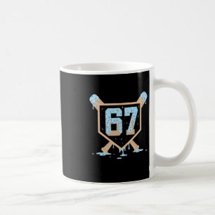 67 Ice Cream Drip Bysebyll Meme Funny Six Seven Ge Coffee Mug