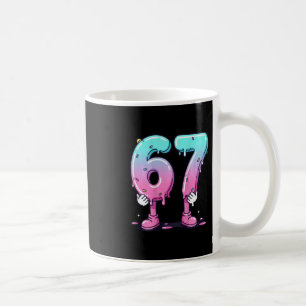 67 Ice Cream Drip (ck) Six Seven Meme For Gen Alph Coffee Mug