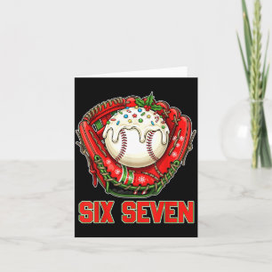 67 Ice Cream Drip Funny Six Seven Gen Alpha Christ Card