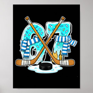 67 Ice Cream Drip Hockey Gen Alpha Slang Six Seven Poster