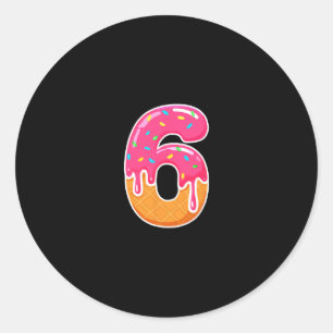 67 Ice Cream Drip Meme Funny 6 7 Costume Couple 1  Classic Round Sticker