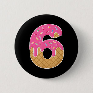 67 Ice Cream Drip Meme Funny 6 7 Halloween Costume Cm Round Badge