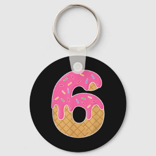 67 Ice Cream Drip Meme Funny 6 7 Halloween Costume Key Ring