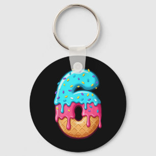 67 Ice Cream Drip Meme Funny 6 7 Halloween Costume Key Ring