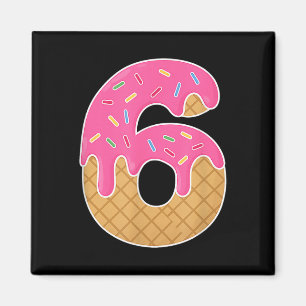 67 Ice Cream Drip Meme Funny 6 7 Halloween Costume Magnet