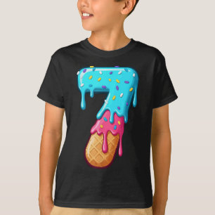 67 Ice Cream Drip Meme Funny 6 7 Halloween Costume T-Shirt