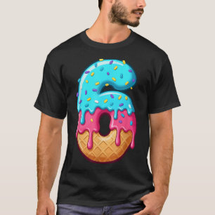 67 Ice Cream Drip Meme Funny 6 7 Halloween Costume T-Shirt
