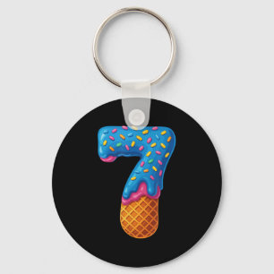 67 Ice Cream Drip Meme Funny Six Seven Gen-alpha C Key Ring