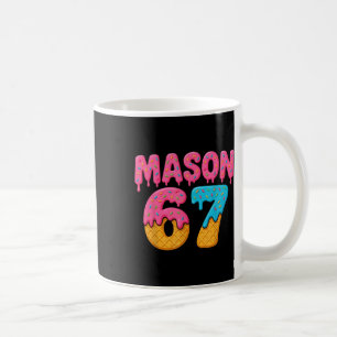 67 Ice Cream Drip Meme Funny Six Seven Gen Alpha S Coffee Mug