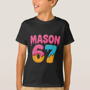 67 Ice Cream Drip Meme Funny Six Seven Gen Alpha S T-Shirt