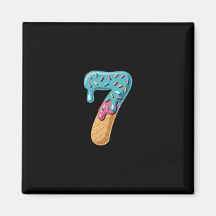 67 Ice Cream Drip Meme Funny Six Seven Matching Pa Magnet
