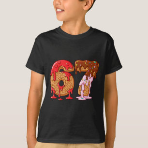67 Ice Cream Drip Meme Funny Six Seven Valentine D T-Shirt