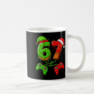 67 Ice Cream Drip Meme Gamer Six Seven Christmas B Coffee Mug