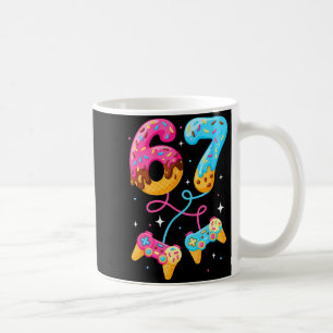 67 Ice Cream Drip Meme Gamer Six Seven Gen Alpha S Coffee Mug