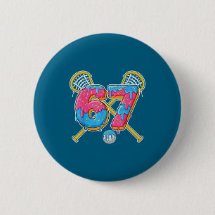67 Ice Cream Drip Meme Gen Alpha Slang Lacrosse Sr 6 Cm Round Badge