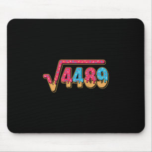 67 Ice Cream Drip Meme Math Teacher School Square  Mouse Mat