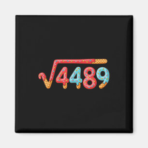 67 Ice Cream Drip Meme Square Root 4489 Magnet