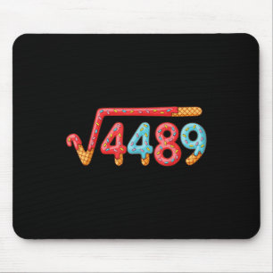 67 Ice Cream Drip Meme Square Root 4489 Mouse Mat