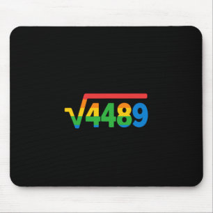 67 Ice Cream Drip Meme Square Root 4489 Mouse Mat