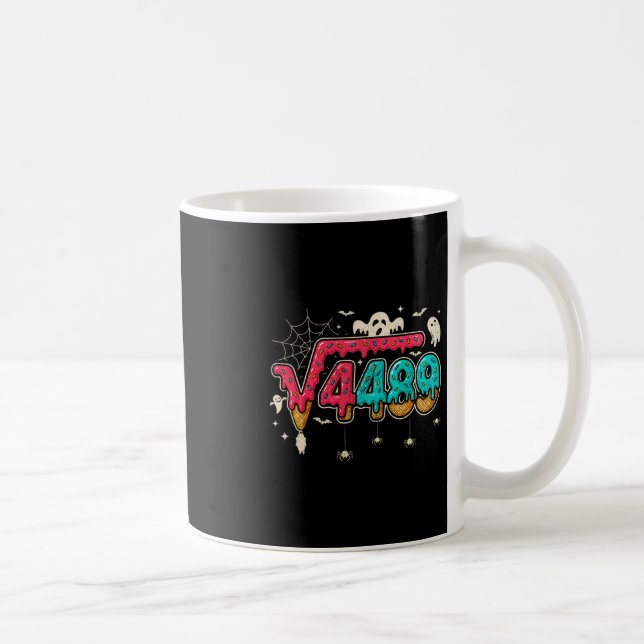 67 Ice Cream Drip Meme Square Root 4489 Slang Math Coffee Mug (Right)