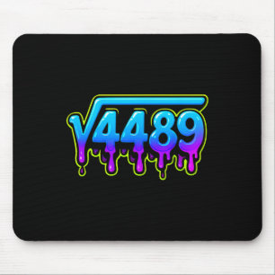 67 Ice Meme Square Root 4489 Slang Math Teacher Mouse Mat