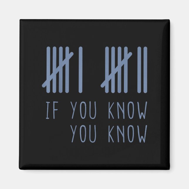 67 If You Know You Know 6 7 Meme Funny  Magnet (Front)