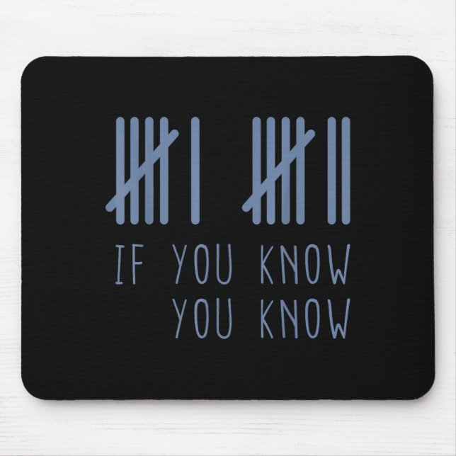 67 If You Know You Know 6 7 Meme Funny  Mouse Mat (Front)