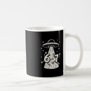 67 Internet Meme Ufo Six Seven Viral Trend Gen Alp Coffee Mug