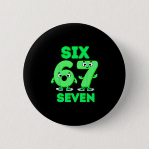 67 Italian Brainrot Funny Italian Brainrot Kids 67 6 Cm Round Badge