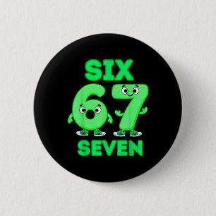 67 Italian Brainrot Funny Italian Brainrot Kids 67 6 Cm Round Badge