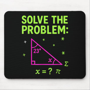 67 Math Meme Solve The Problem Funny Teachers Stud Mouse Mat