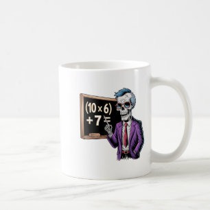 67 Math Teacher Meme Brainrot Six Seven Halloween  Coffee Mug