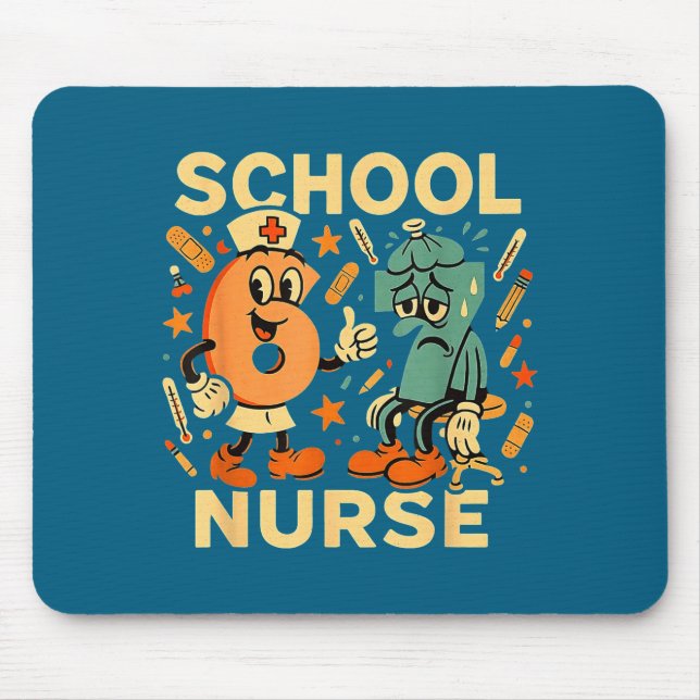 67 Medical Nurse School Club Mouse Mat (Front)