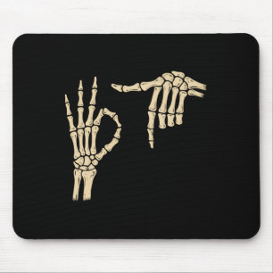 67 Meme 6 7 Skeleton Halloween Six Seven Gen Alpha Mouse Mat