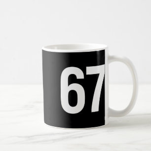 67 Meme Alpha Gen-z Aura Energy Style  Coffee Mug