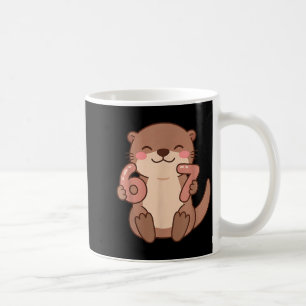 67 Meme Baby Otter 6 7 Funny Six Seven 6-7 Gen Alp Coffee Mug