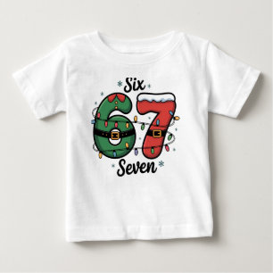 67 Meme Christmas Lights Baby T-Shirt