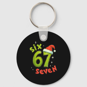 67 Meme Christmas Six Seven Xmas Men Women Boys Gi Key Ring