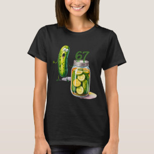 67 Meme Ckle Surprise A Jar Of Sliced Ckles Cuber  T-Shirt