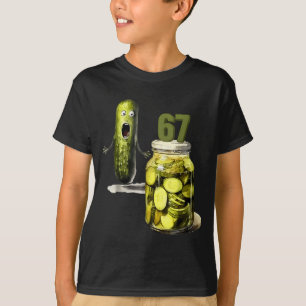 67 Meme Ckle Surprise A Jar Of Sliced Ckles Cuber T-Shirt