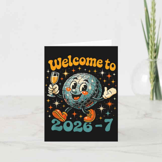 67 Meme Countdown Happy New Year Funny Drip Number Card (Front)