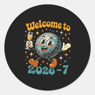 67 Meme Countdown Happy New Year Funny Drip Number Classic Round Sticker