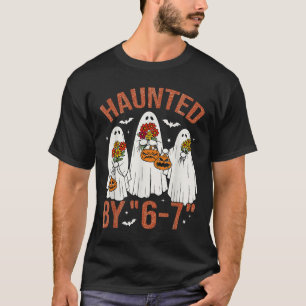 67 Meme Cute Boo Halloween Costume Haunted  T-Shirt
