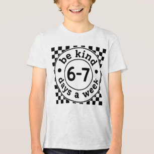 67 Meme, dabbing, 6 7 Numbers, Six Seven Bruh, 6th Tri-Blend Shirt