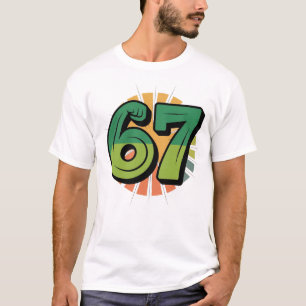 67 Meme Food Avocado Fitness T-Shirt