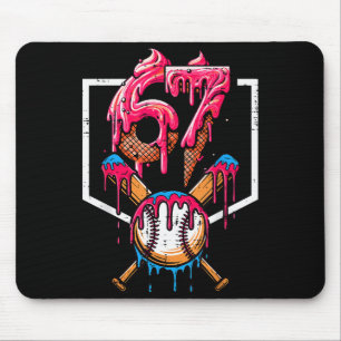 67 Meme Funny 6 7 Men Women Kids Youth Boys Girls Mouse Mat