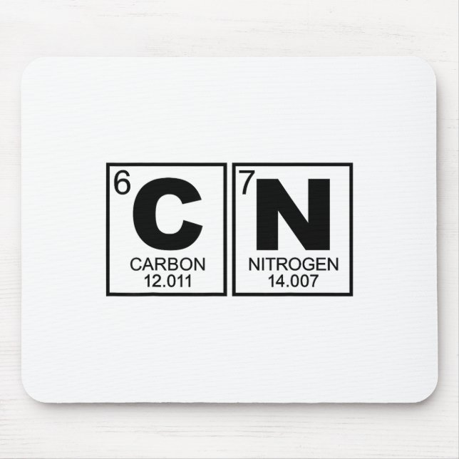 67 Meme Funny Science Teacher Periodic Table Retro Mouse Mat (Front)