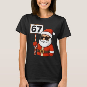 67 Meme Funny Six Seven Christmas for Men Women Ki T-Shirt